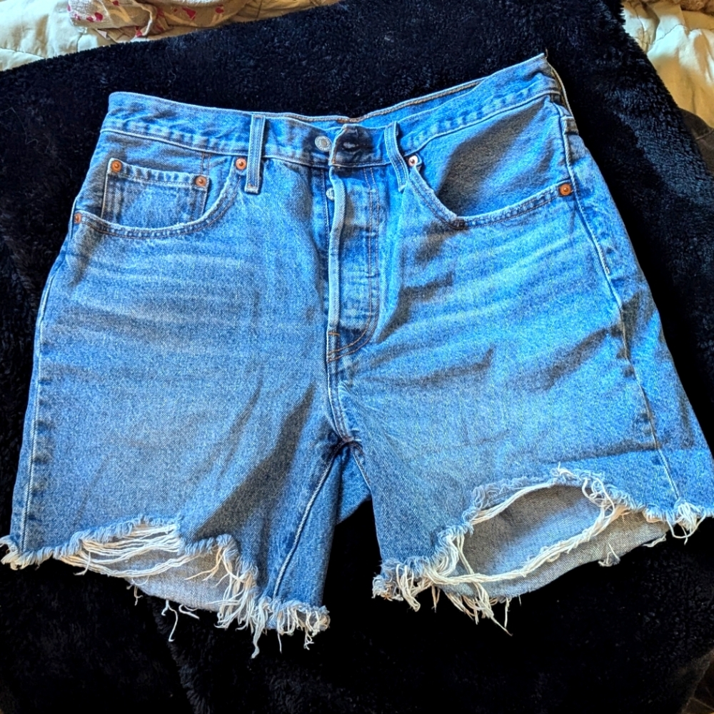 Levi's 501 Denim Cutoff Shorts, W30